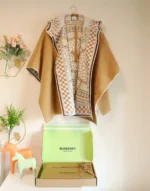 Burberry Wool Cashmere Double-Sided Cape
