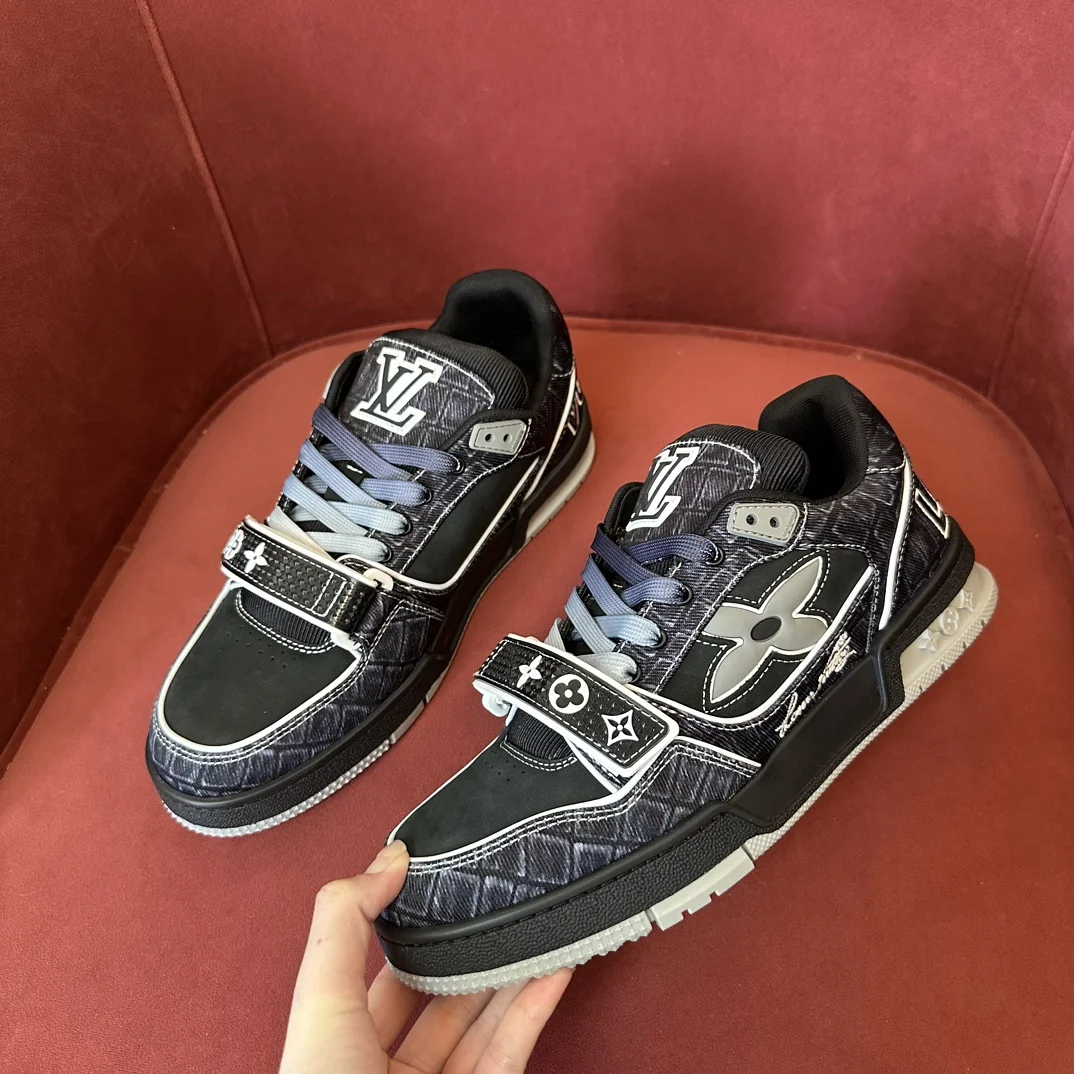 1-1251 Louis Vuitton LV Trainer 54 Men's Sneaker - Image 1