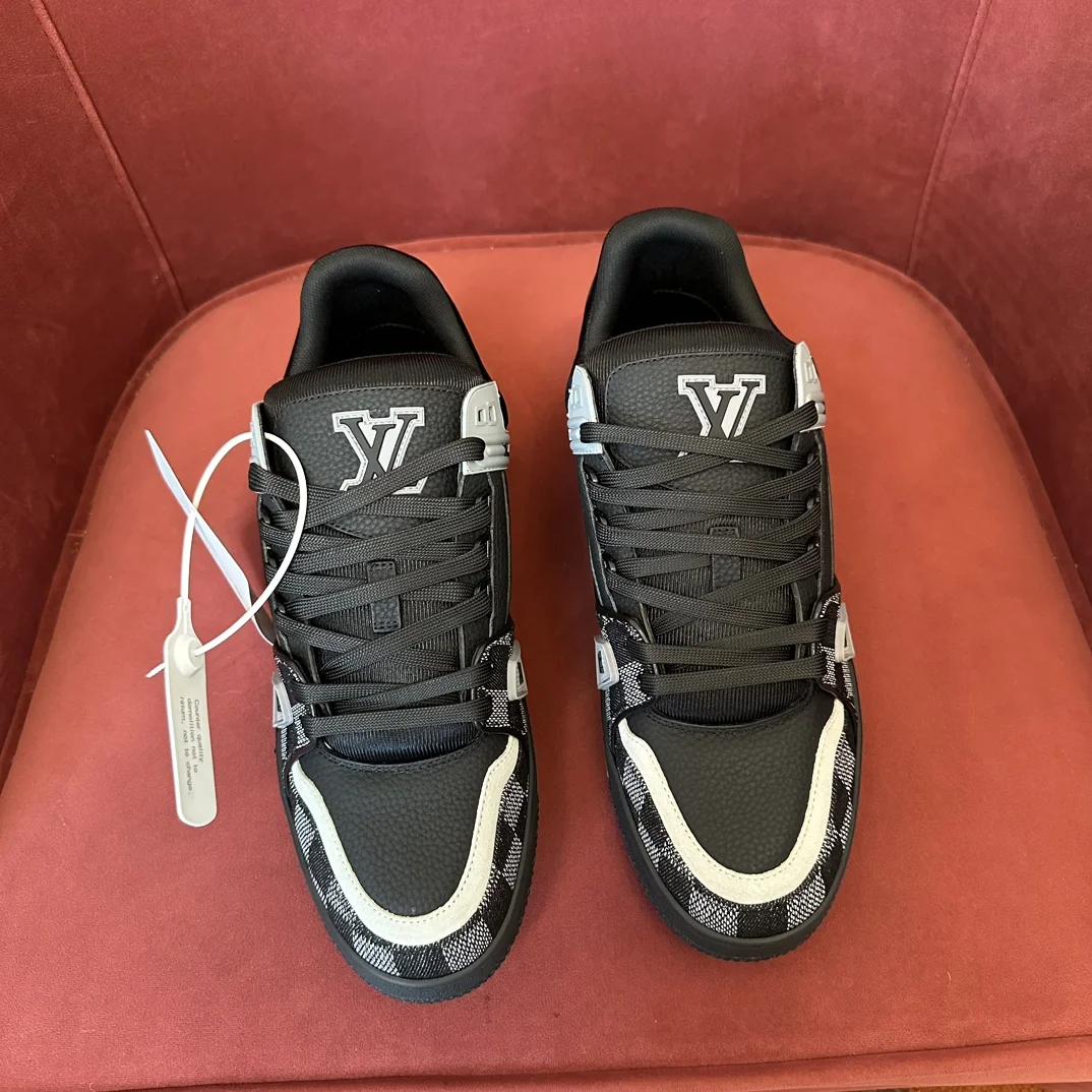 1-1259 Louis Vuitton LV Trainer 54 Men's Sneaker - Image 1