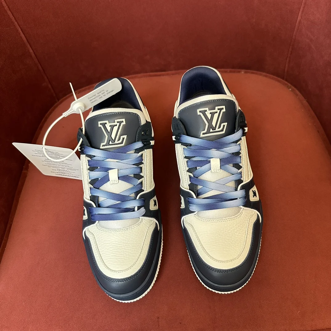1-1262 Louis Vuitton LV Trainer 54 Men's Sneaker - Image 1