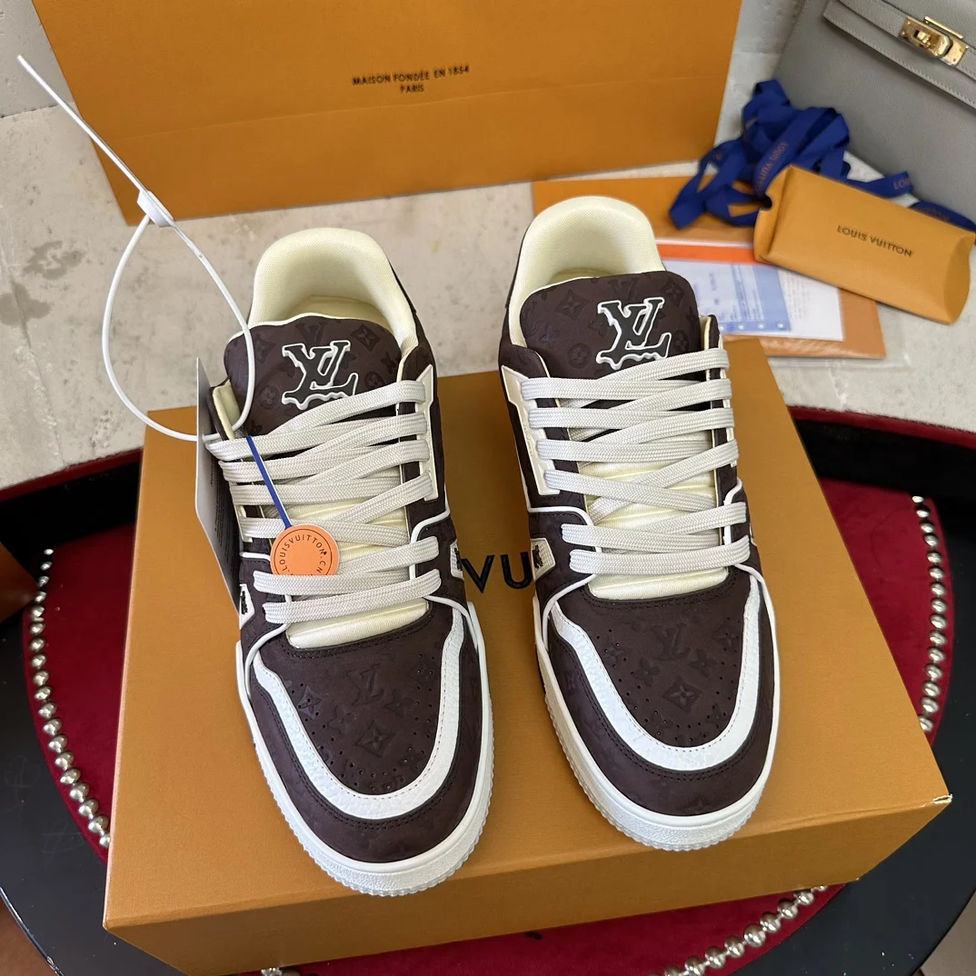1-1263 Louis Vuitton LV Trainer 54 Sneaker - Image 1