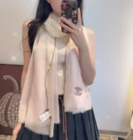 Chanel CC Gradient Cashmere Stole