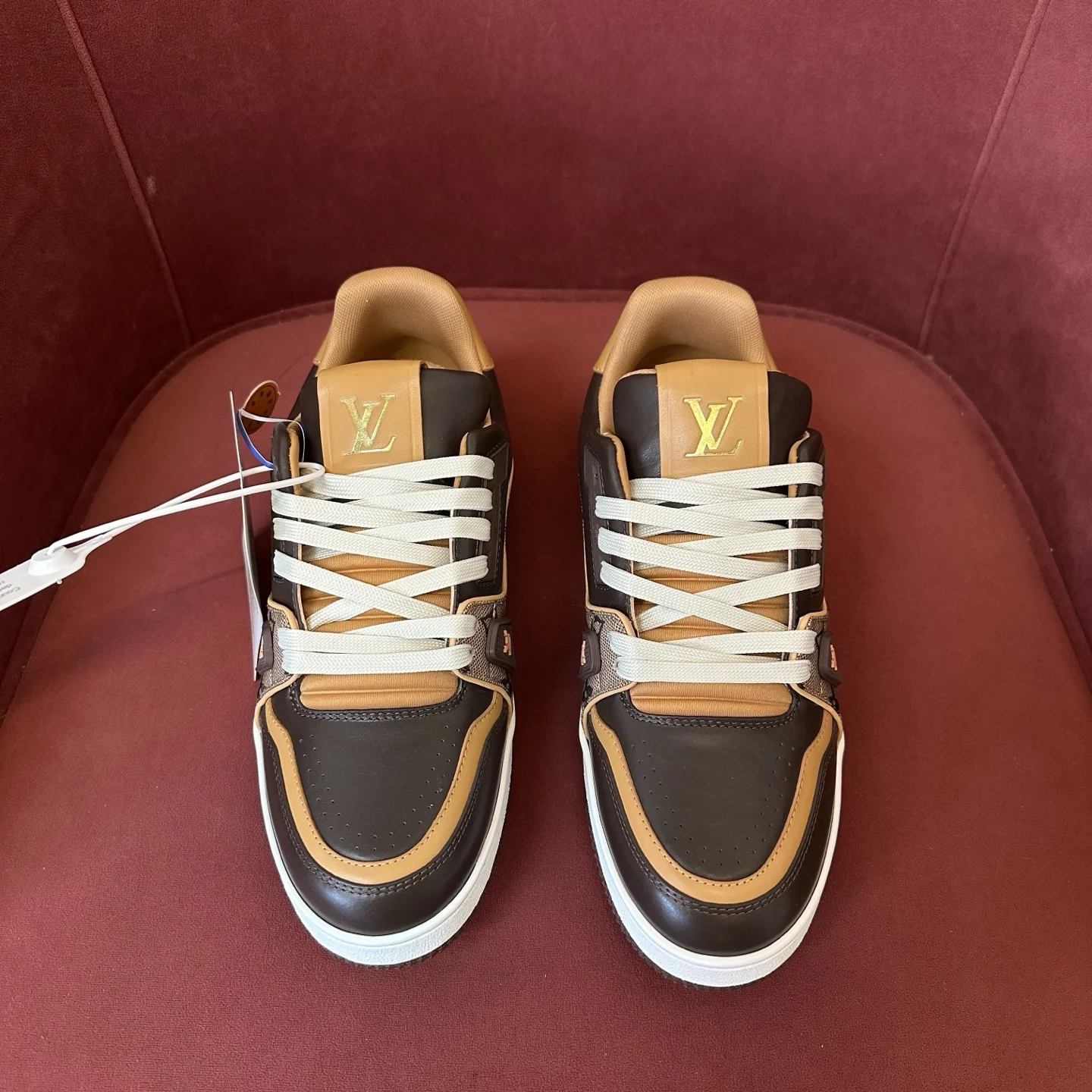 1-1326 Louis Vuitton LV Trainer 54 Men's Sneaker - Image 1