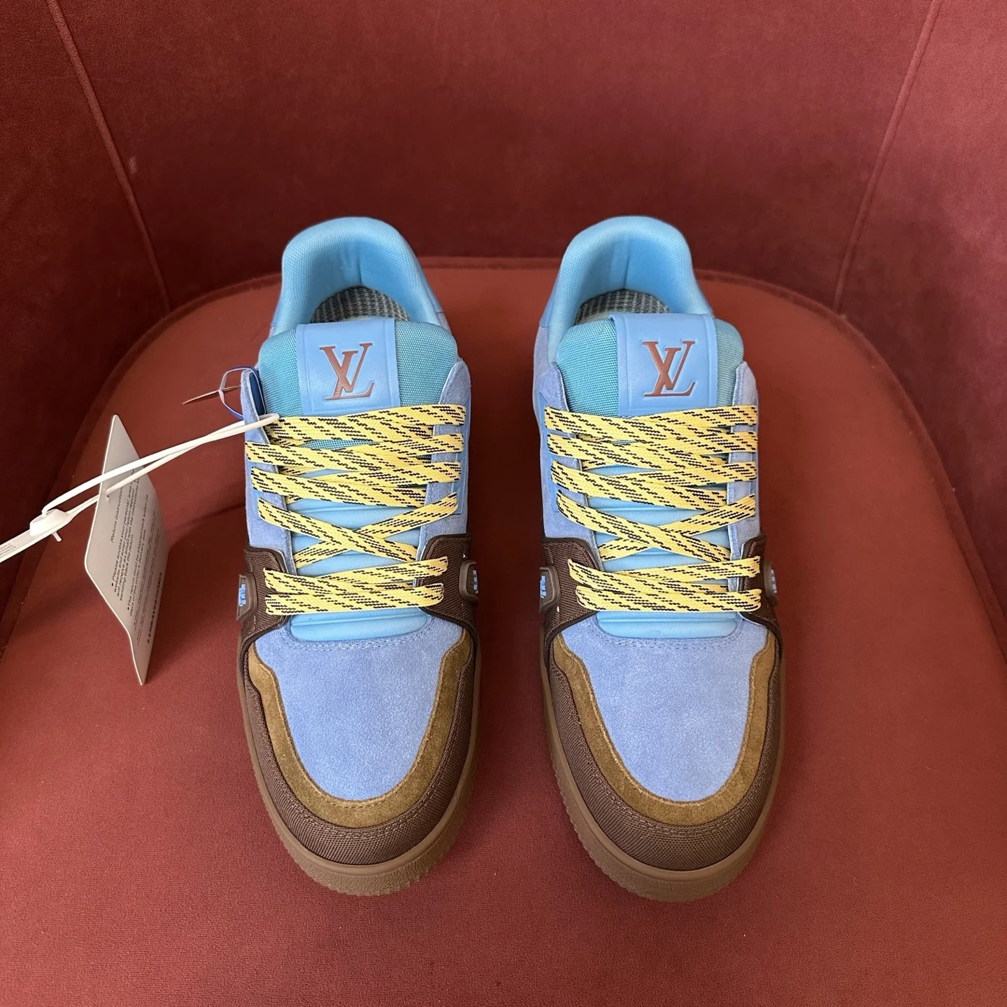 1-1328 Louis Vuitton LV Trainer 54 Men's Sneaker - Image 1