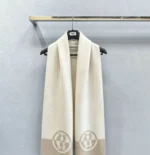 Hermès Ex-Libris Jacquard Reversible Cashmere Scarf - Image 13