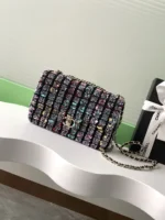 Chanel CF Sequined SO Handbag 21cm
