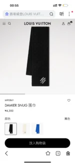 Louis Vuitton LV Logo Ribbed Knit Wool Scarf - Image 13