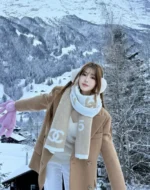 Chanel CC No.5 Knit Scarf