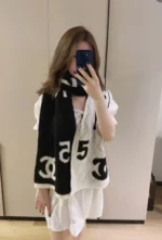 Chanel CC No.5 Knit Scarf - Image 11