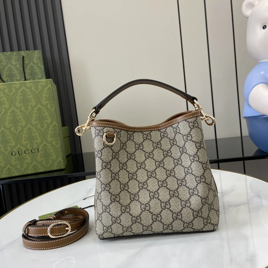 1-1685 Gucci Ophidia Bucket Bag 815118 - Image 1