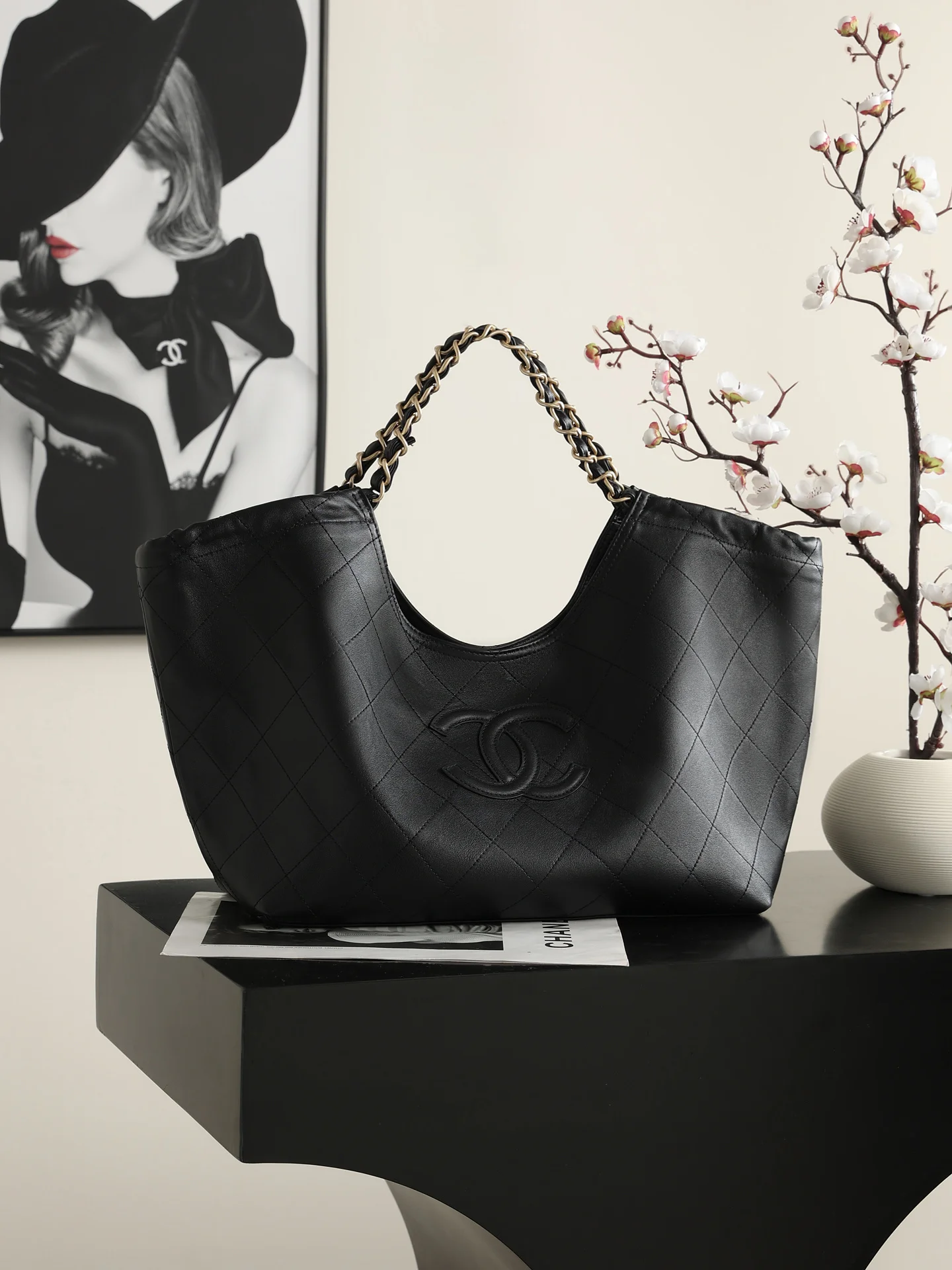 1-185 Chanel Tote Shopping Bags 38cm - Image 1