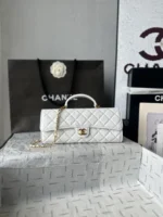 Chanel 26A Top Handle Flap Bag 25cm - Image 12