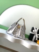 Chanel 25 Bag Hippie Drawstring Bucket Bag 30cm - Image 9