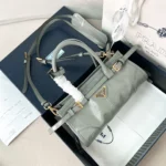 Prada LuxSoft Bonnie Mini Leather Bag 23.5cm