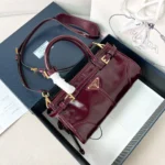 Prada LuxSoft Bonnie Mini Leather Bag 23.5cm