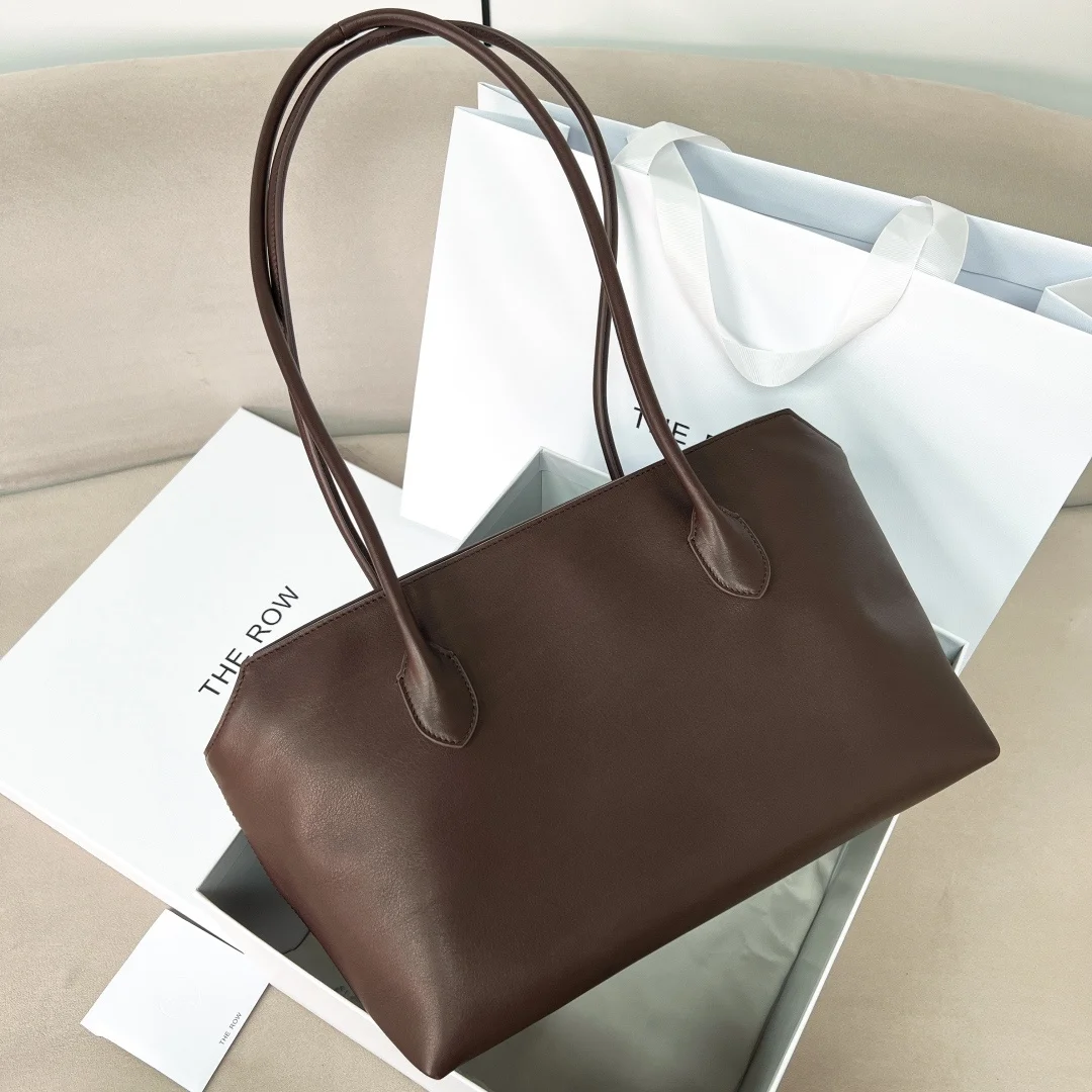 1-1994 The Row Terrasse Large Leather Bag 31cm - Image 1