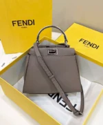 Fendi Mini Peekaboo Selleria Handbag 23cm
