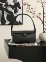 Chanel 26A Bowling Bag with Chain 23cm