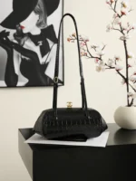 Chanel Kiss-Lock Bowling Shoulder Bag - Image 11