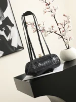 Chanel Kiss-Lock Bowling Shoulder Bag - Image 12