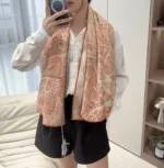 Hermes 2026 Silk-Cashmere Scarf 140x140cm - Image 10