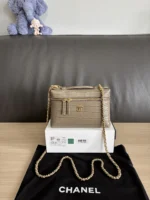 Chanel Khaki Handbag - Image 12