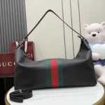 Gucci Primavera Web Stripe Leather Duffle Bag 65cm