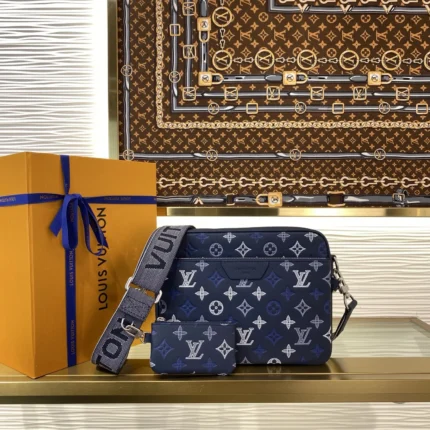 Louis Vuitton Louis Vuitton Monogram Wool Cashmere Shawl 60x200cm product photo
