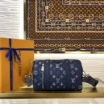 Louis Vuitton City Keepall Bag Blue M28617