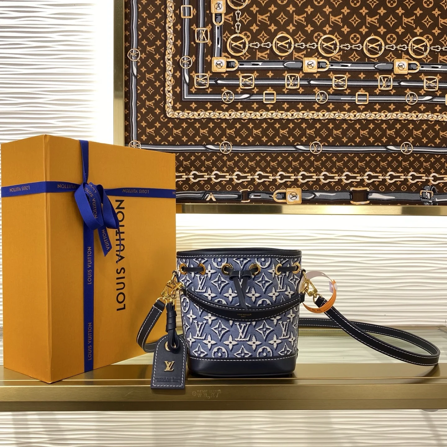 1-594 Louis Vuitton Nano Noe Monogram Embleme M2A150 - Image 1