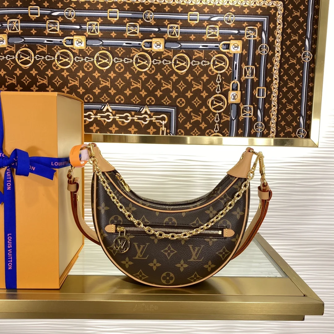 1-607 Louis Vuitton Loop Monogram M81098 - Image 1