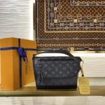 Louis Vuitton Pulse Messenger Bag Monogram Eclipse M12681