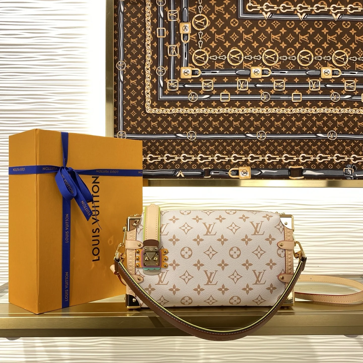1-651 Louis Vuitton Side Trunk East West MM LV Crafty M29913 - Image 1