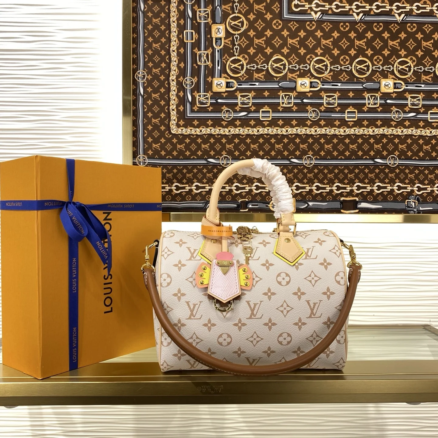 1-654 Louis Vuitton Speedy Bandouliere 25 LV Crafty M2A038 - Image 1