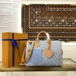 Louis Vuitton Speedy Bandouliere 30 Denim M2A209