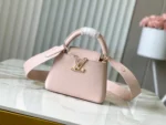 Louis Vuitton Capucines Mini Mother of Pearl LV M56983 21cm