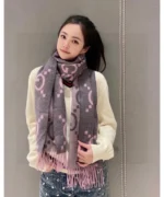 Gucci GG Pattern Cashmere Scarf 35*190cm - Image 12