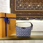 Louis Vuitton Pochette Hills Monogram Embleme Denim Blue M2A155