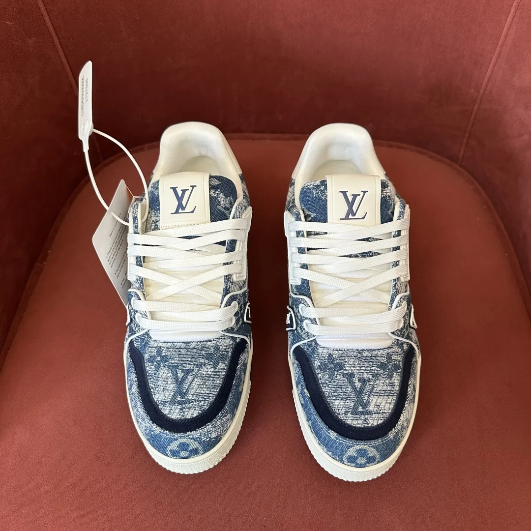 1-806 Louis Vuitton LV Trainer 54 Sneaker - Image 1