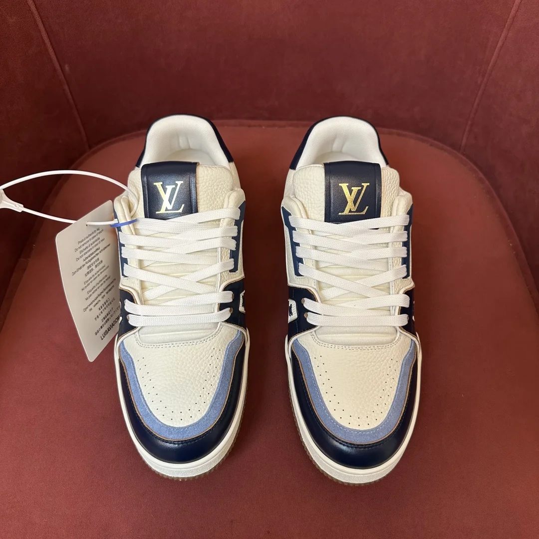 1-825 Louis Vuitton LV Trainer 54 Men's Sneaker - Image 1