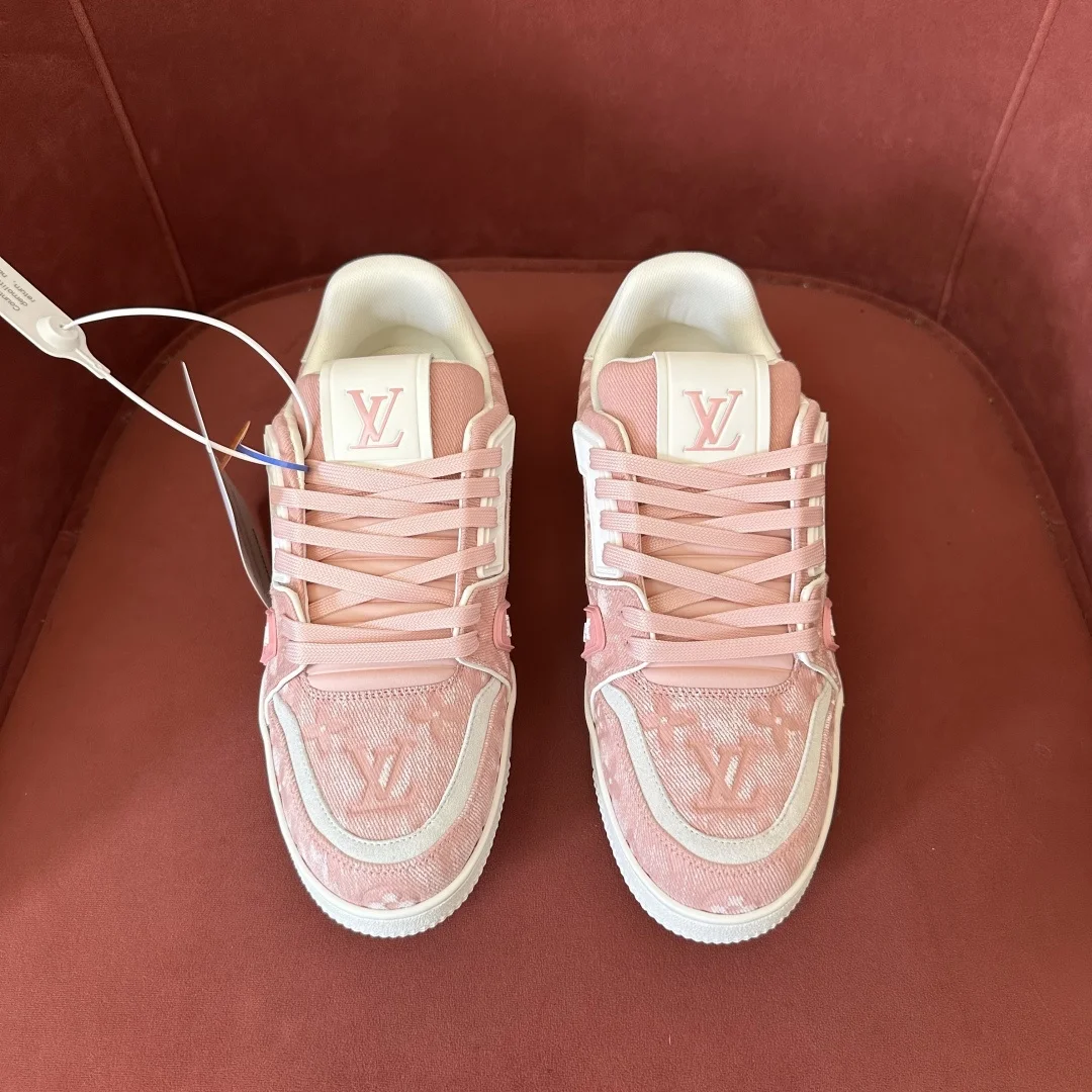 1-830 Louis Vuitton LV Trainer 54 Men's Sneaker - Image 1