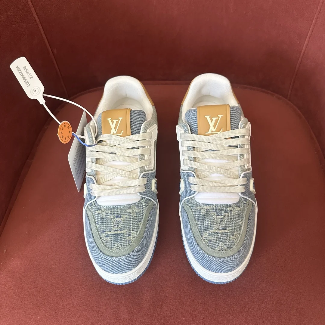 1-848 Louis Vuitton LV Trainer 54 Men's Sneaker - Image 1