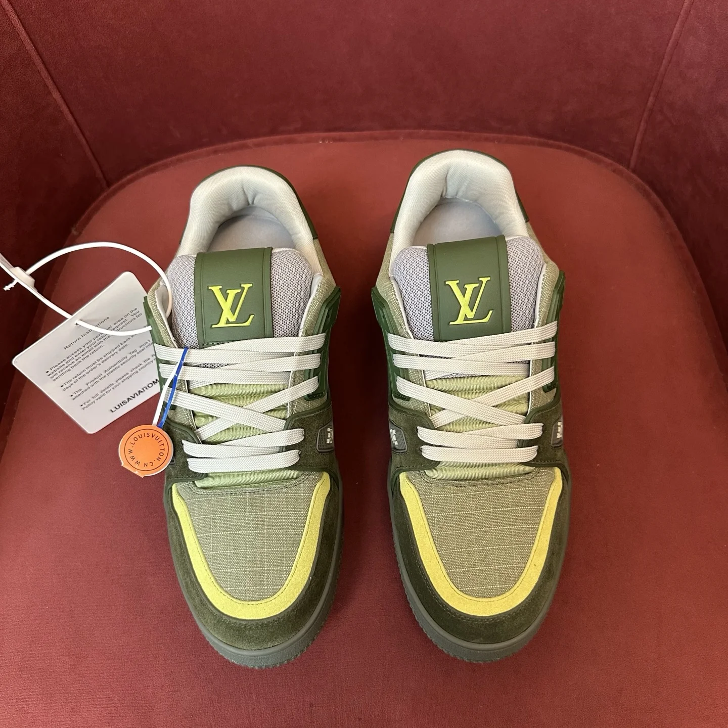 1-873 Louis Vuitton LV Trainer 54 Men's Sneaker - Image 1
