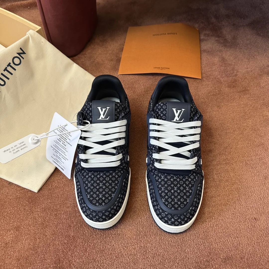 1-877 Louis Vuitton LV Trainer 54 Sneaker - Image 1