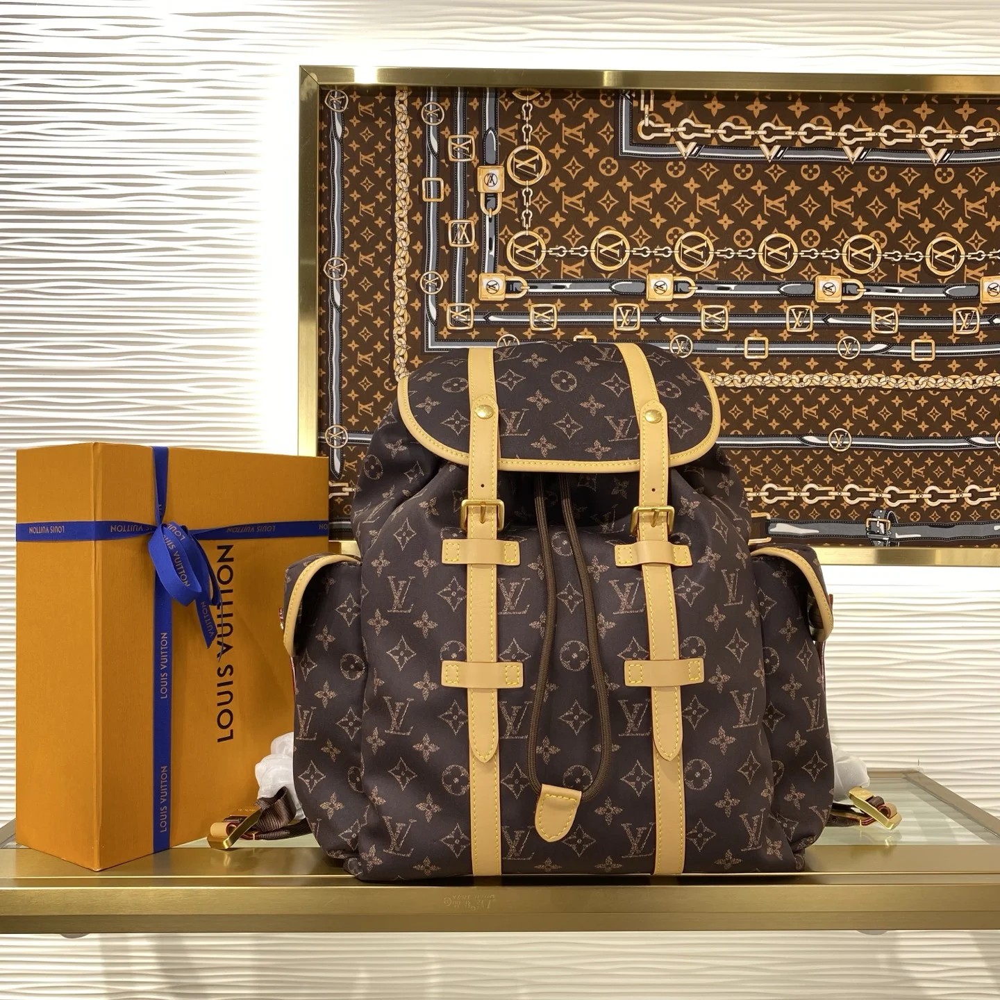 1-961 Louis Vuitton Christopher East West Backpack M2A423 - Image 1