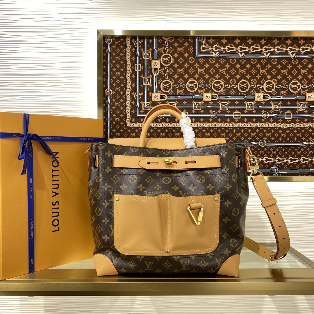 1-965 Louis Vuitton Steamer 30 Bag M25989 - Image 1