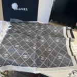 Chanel Velvet Large Square Scarf 140*140cm - Image 10