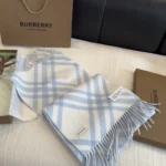 Burberry Check Cashmere Scarf - Image 10