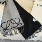 Loewe Anagram Reversible Cashmere Scarf - Image 10
