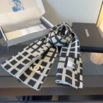 Chanel CC Check Knit Scarf - Image 10